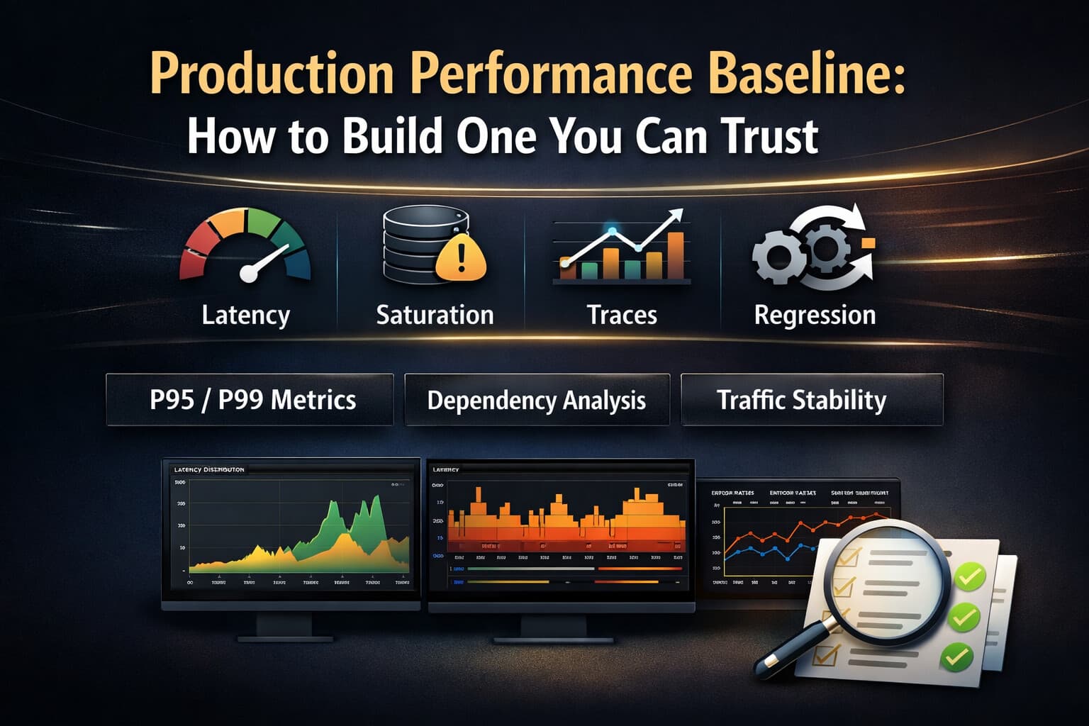 Production performance baseline: how to build one you can trust